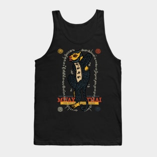 Muay Thai Sak Yant Monkey Tattoo Tank Top